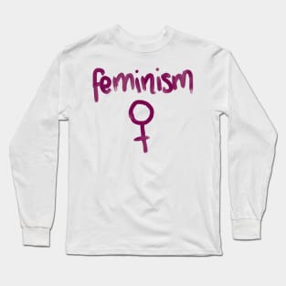 Feminism Long Sleeve T-Shirt